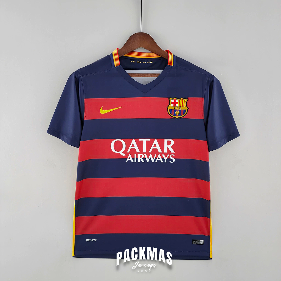 FC Barcelona Local Versión Retro | Temporada 15-16