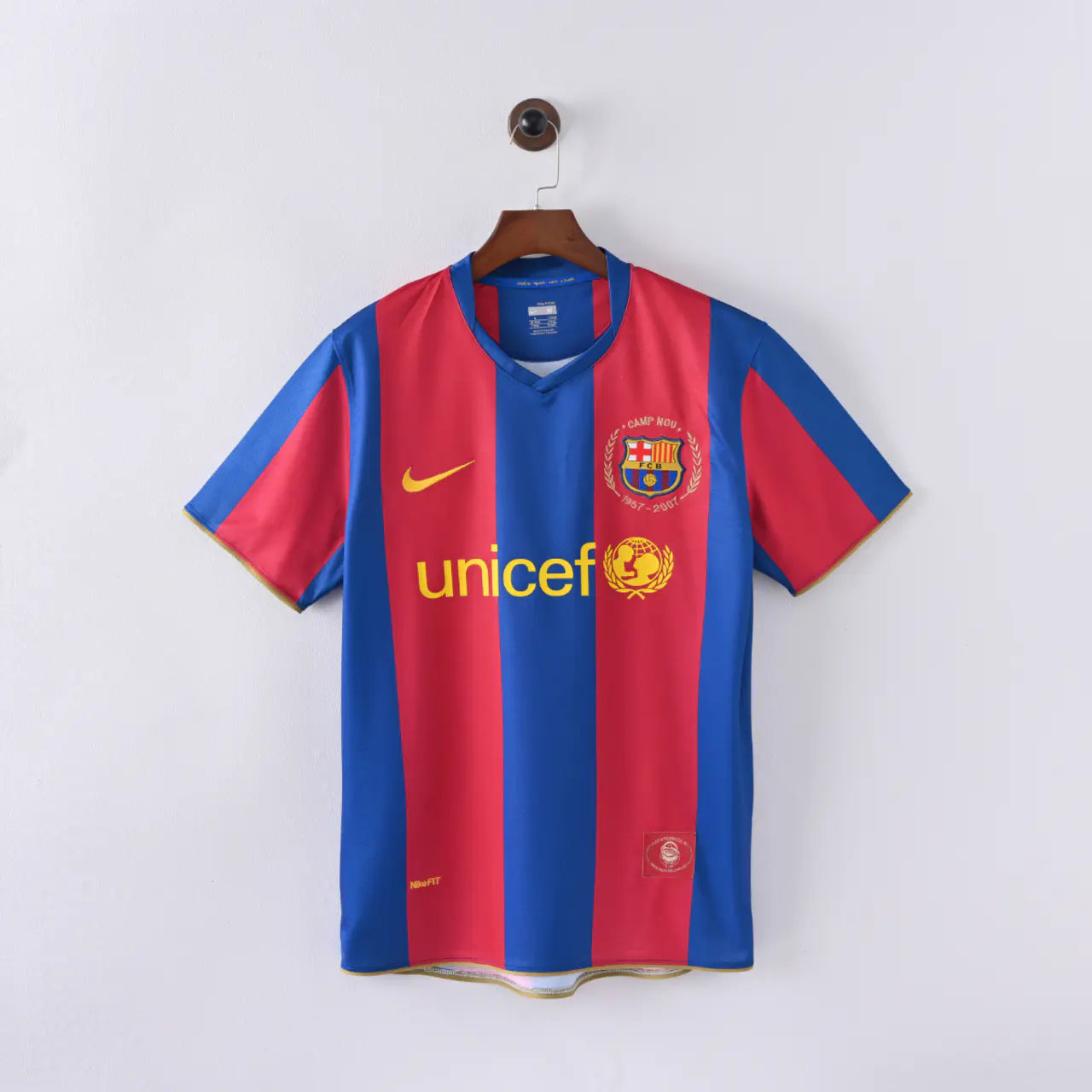 FC Barcelona Local Versión Retro Manga Corta | Temporada 07-08