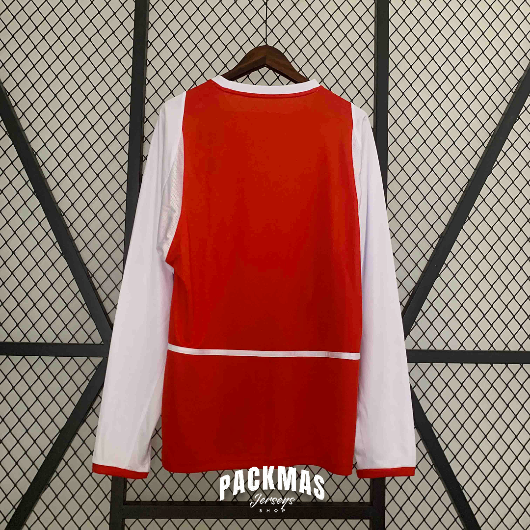 Arsenal Local Retro Manga Larga | Temporada 02-04