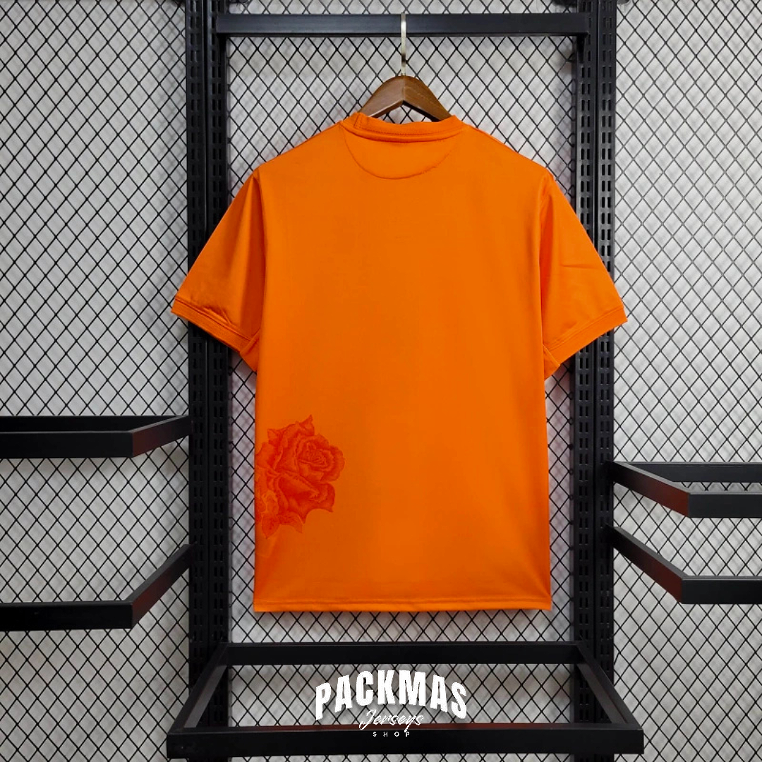 Real Madrid Edición Y-3 Naranja Versión Fan | Temporada 23-24
