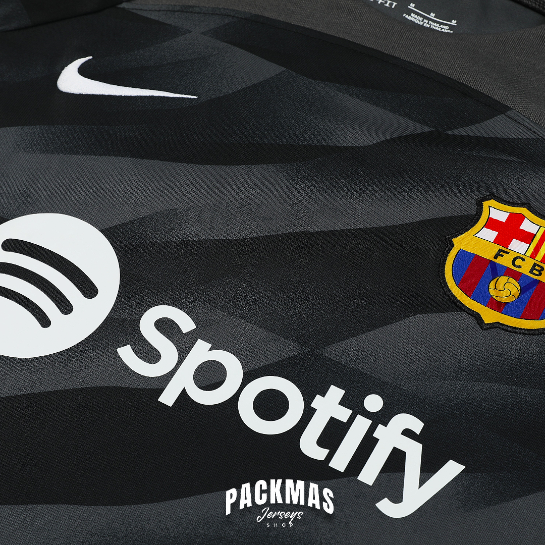 FC Barcelona Negro Conjunto Portero | Temporada 23-24