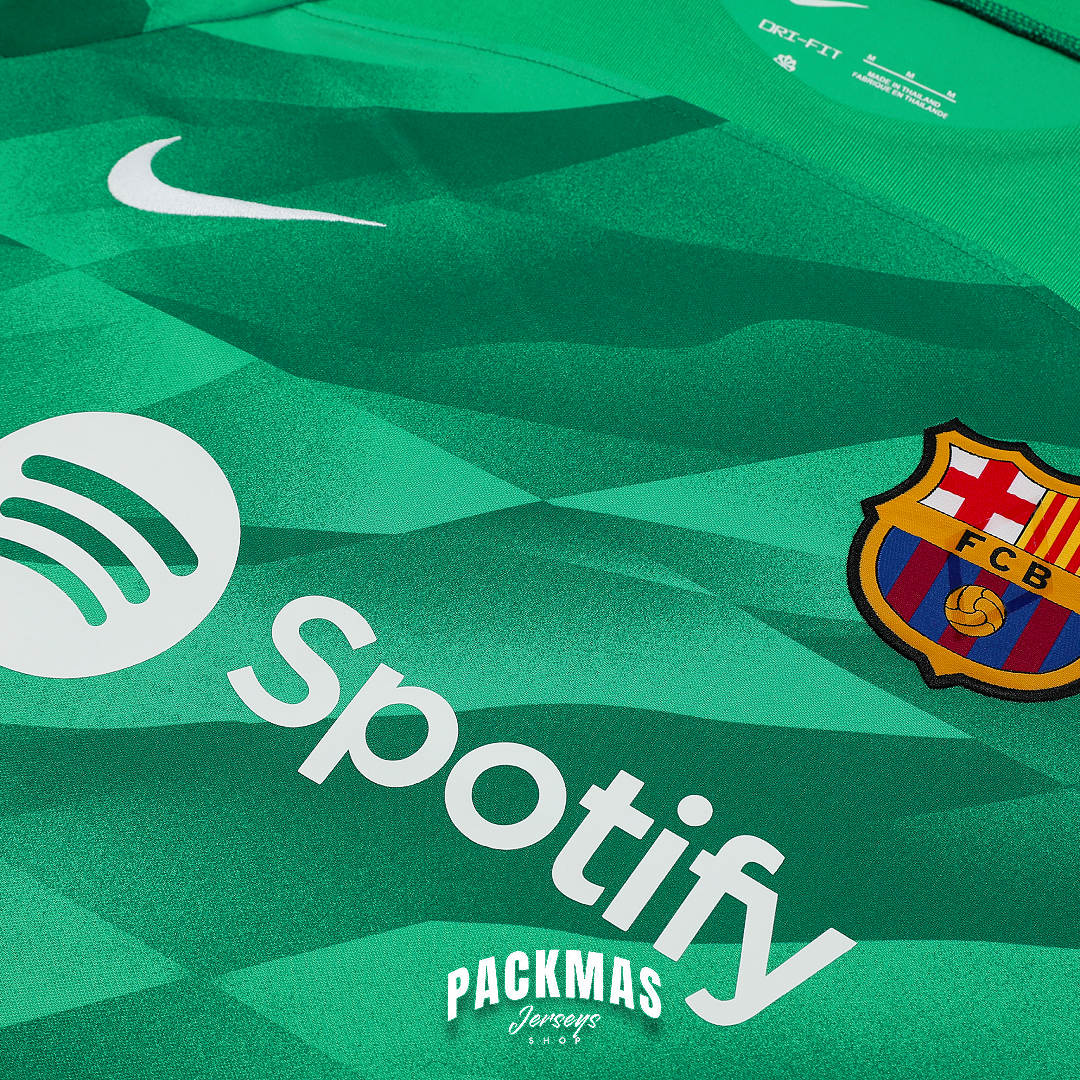 FC Barcelona Verde Conjunto Portero | Temporada 23-24