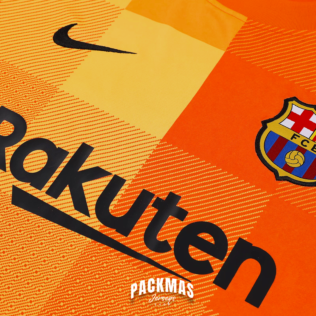 FC Barcelona Naranja Conjunto Portero | Temporada 21-22