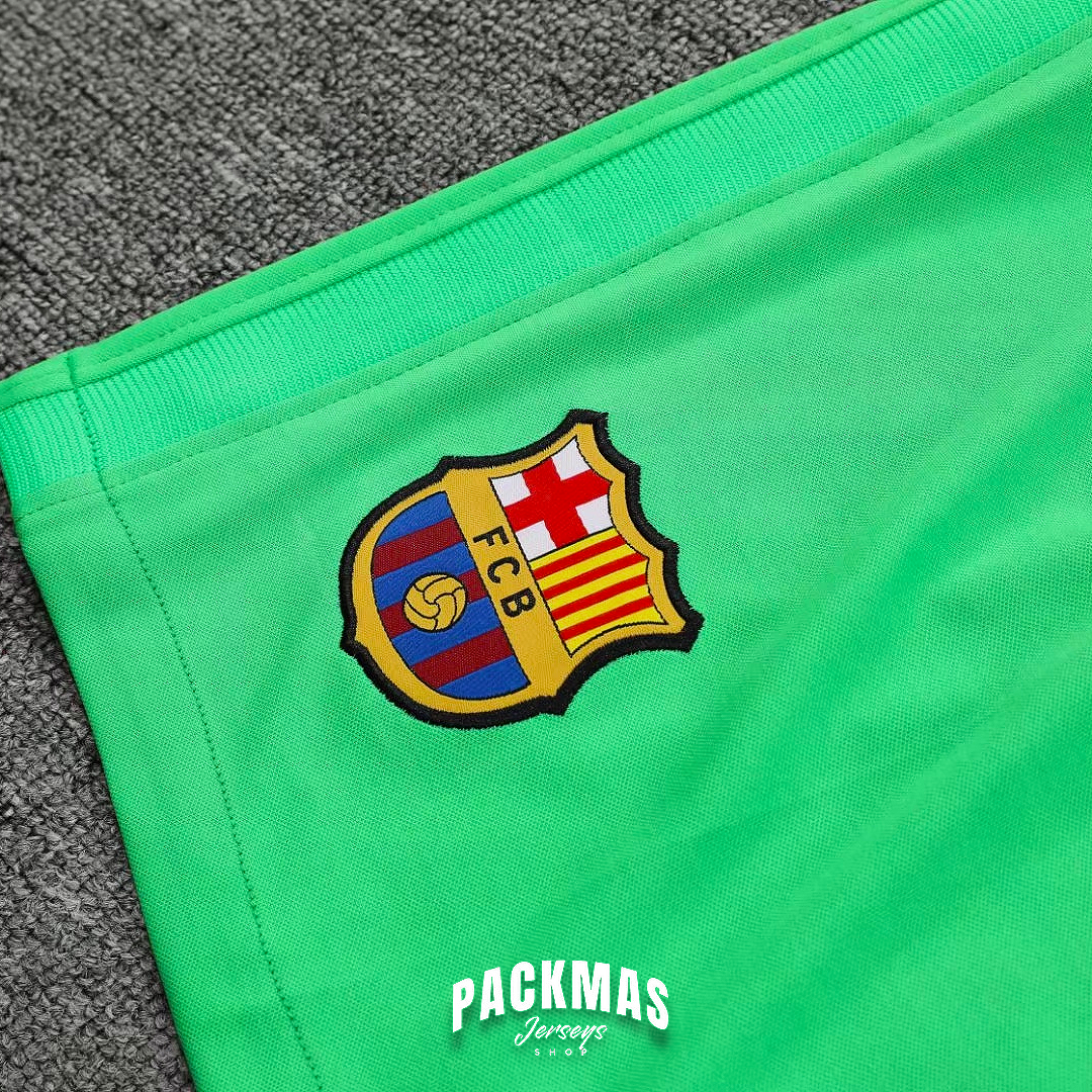 FC Barcelona Verde Conjunto Portero | Temporada 21-22