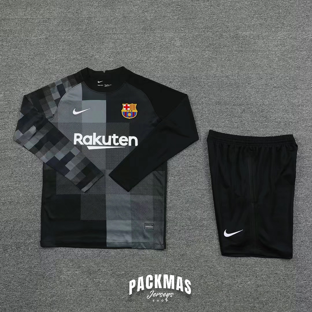 FC Barcelona Negro Conjunto Portero | Temporada 21-22