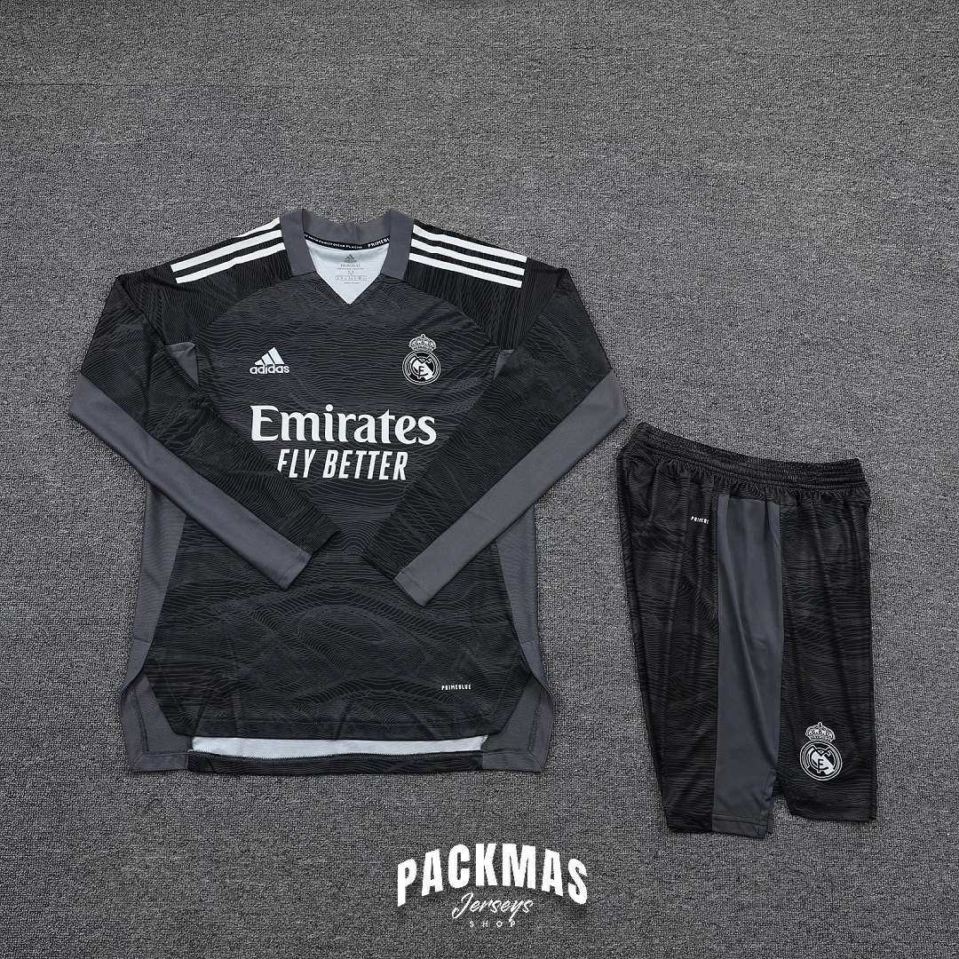 Real Madrid Negro Conjunto Portero | Temporada 22-23