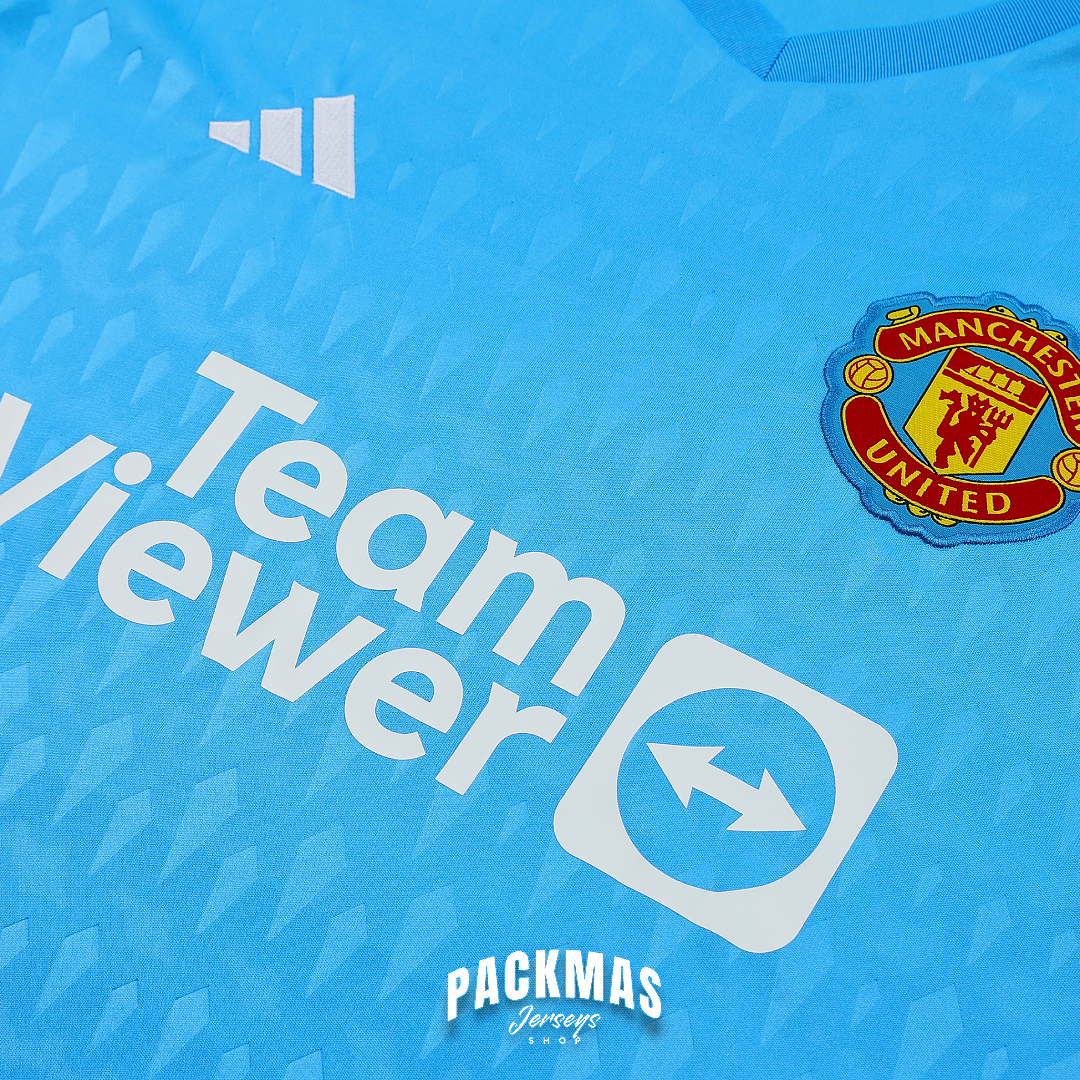 Manchester United Azul Conjunto Portero | Temporada 23-24