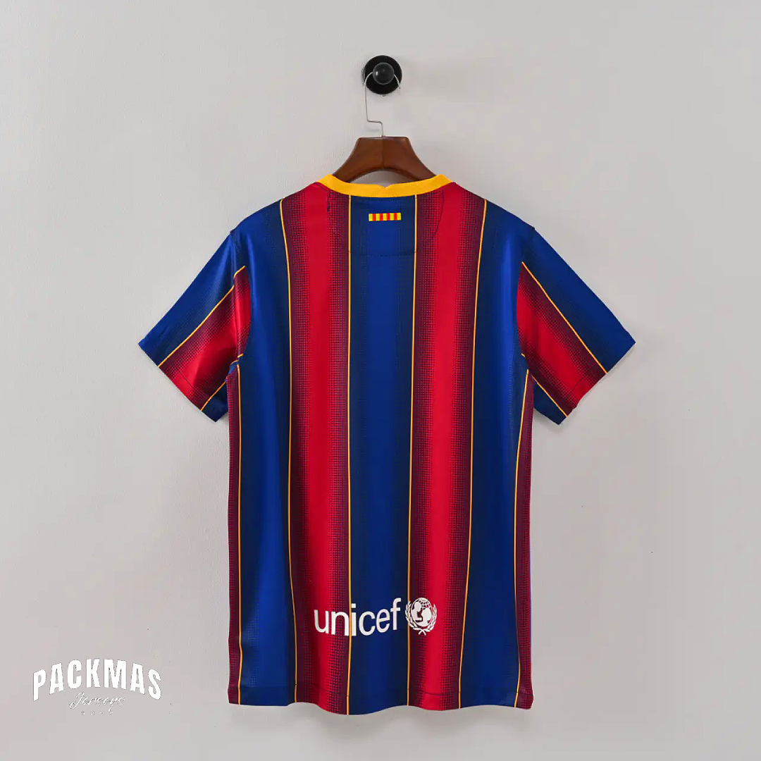 FC Barcelona Local Versión Retro Manga Corta | Temporada 21-22