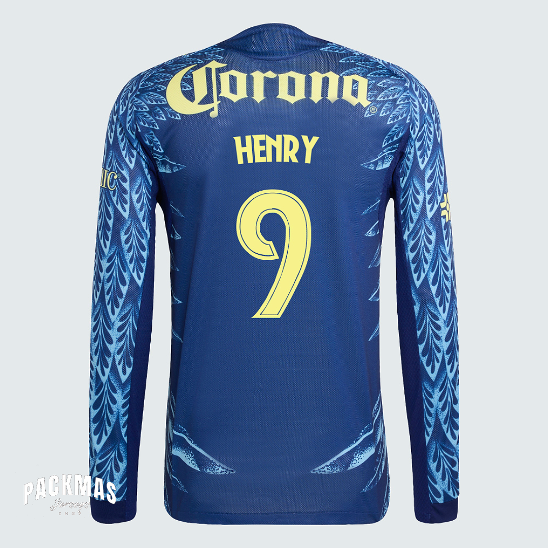 Club América Visitante Versión Jugador Manga Larga | Temporada 25-26
