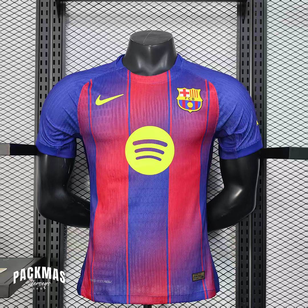 FC Barcelona Local Versión Jugador + LAMINE YAMAL #10 | Temporada 25-26