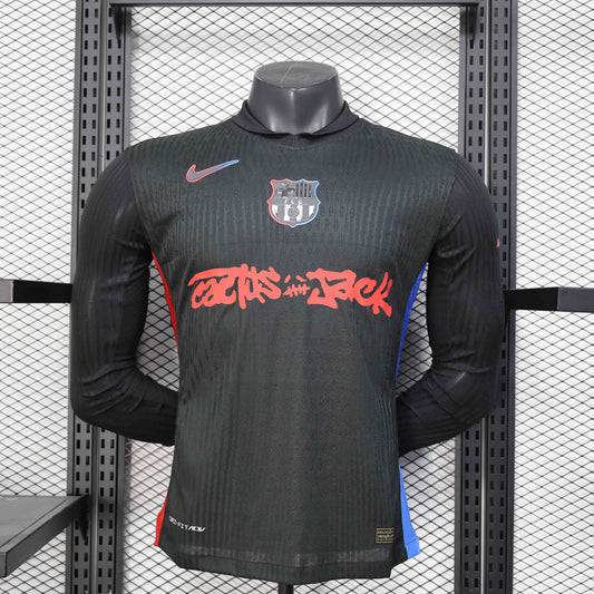 FC Barcelona Edición Especial "Travis Scott" Versión Jugador Manga Larga | Temporada 25-26