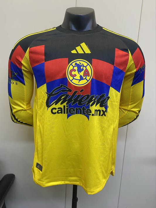 Club América Local Versión Jugador Manga Larga | Temporada 25-26