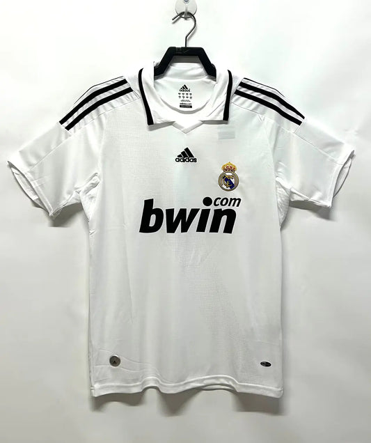 Real Madrid Local Versión Retro Manga Corta | Temporada 08-09