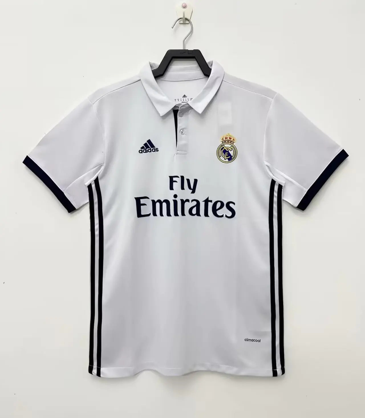 Real Madrid Local Versión Retro Manga Corta | Temporada 16-17
