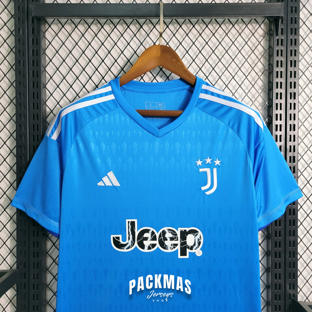 Juventus Portero Azul Versión Fan | Temporada 23-24