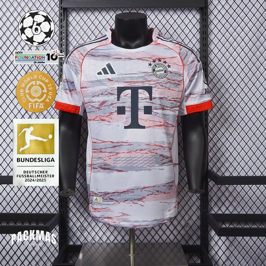 FC Bayern Munich Visitante Versión Jugador | Temporada 25-26