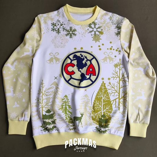 Club América "Ugly Sweater" Edición Limitada de Navidad | Navidad 2023