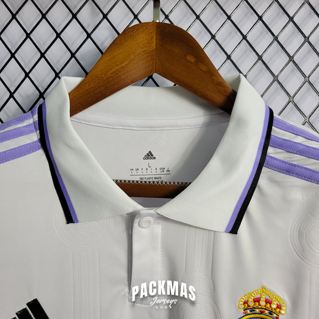Real Madrid Local Versión Fan Manga Larga | Temporada 22-23