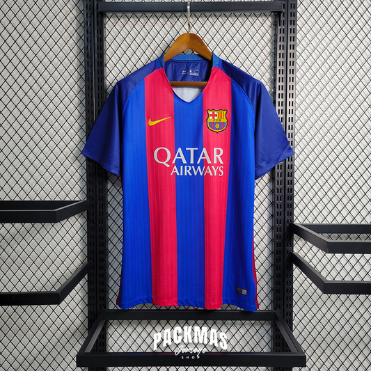 FC Barcelona Local Versión Retro | Temporada 16-17