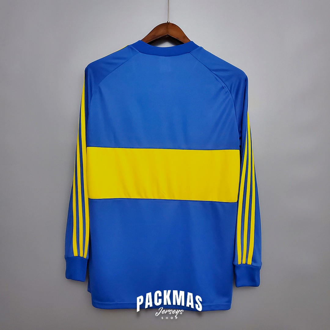 Boca Juniors Local Versión Retro Manga Larga | Temporada 81