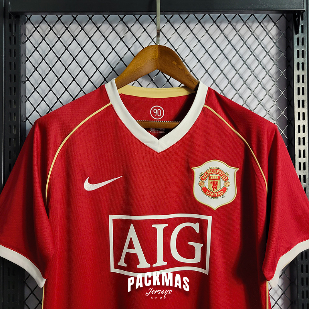 Manchester United Local Versión Retro | Temporada 06-07