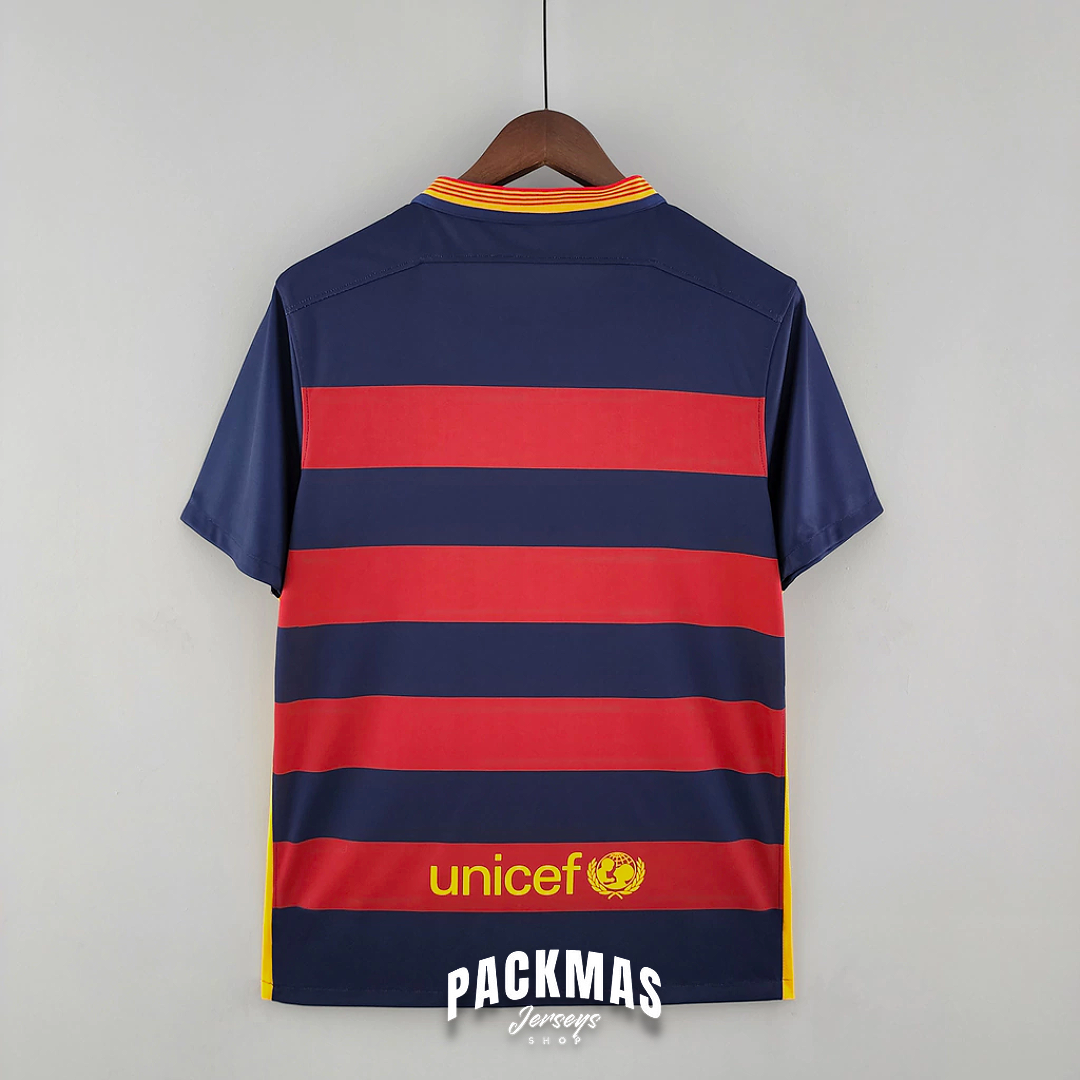 FC Barcelona Local Versión Retro | Temporada 15-16