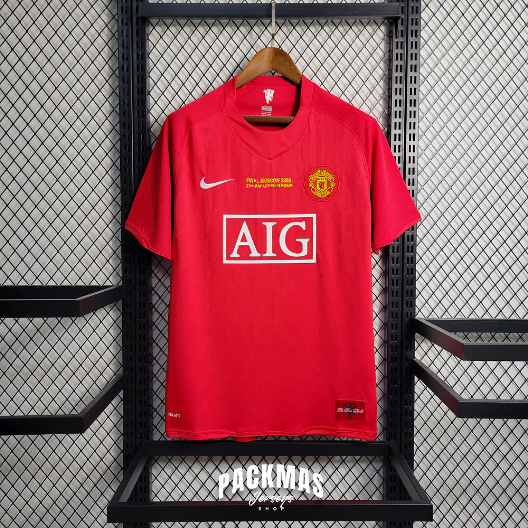 Manchester United Local Versión Retro | Temporada 08-09