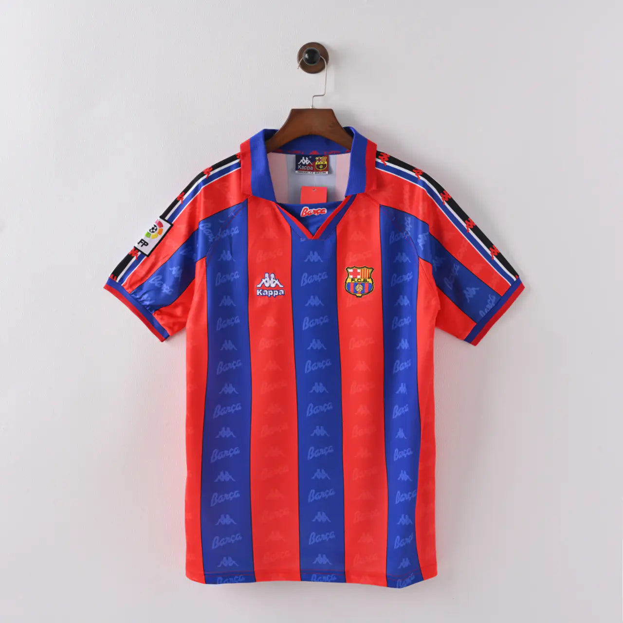 FC Barcelona Local Versión Retro Manga Corta | Temporada 96-97