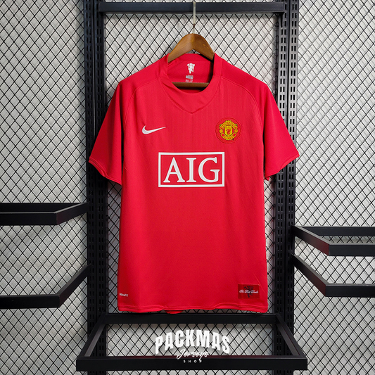 Manchester United Local Versión Retro | Temporada 07-09