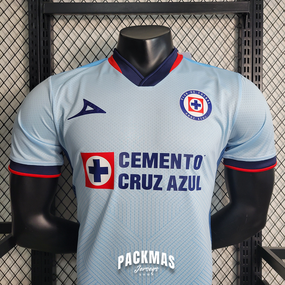 Cruz Azul Visitante Versión Jugador | Temporada 23-24