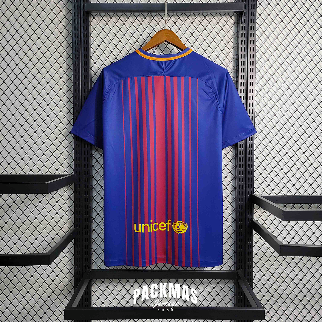 FC Barcelona Local Versión Retro | Temporada 17-18