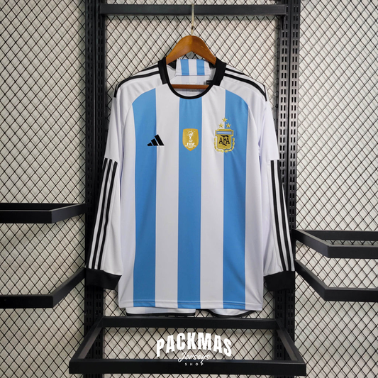 Argentina Local Versión Fan Manga Larga | Qatar 2022