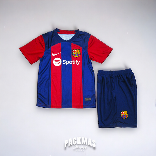 FC Barcelona Local Versión Niño | Temporada 23-24