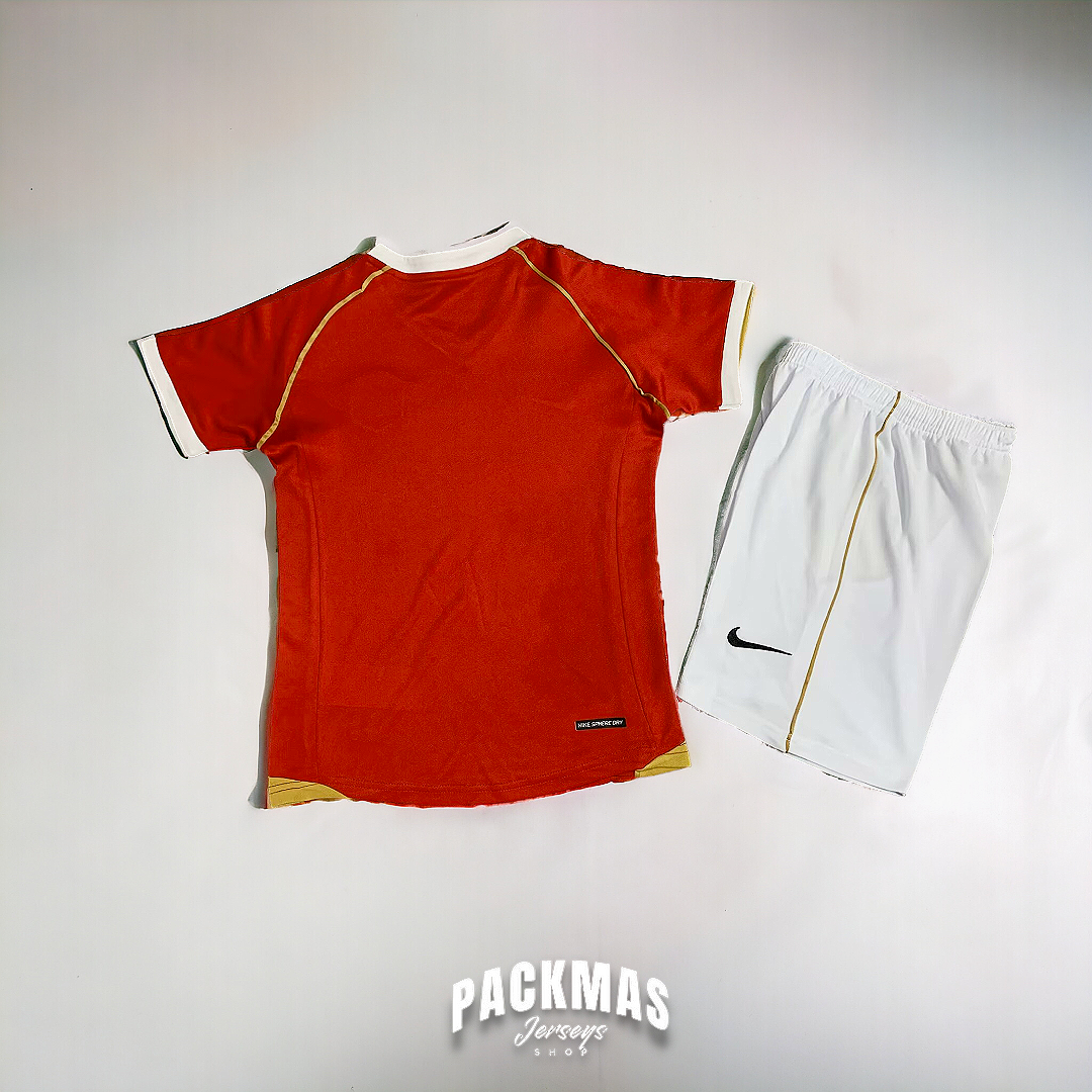 Manchester United Local Versión Niño Retro | Temporada 06-07