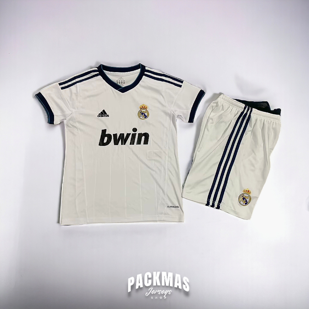 Real Madrid Local Versión Niño Retro | Temporada 12-13