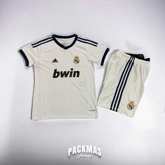 Real Madrid Local Versión Niño Retro | Temporada 12-13