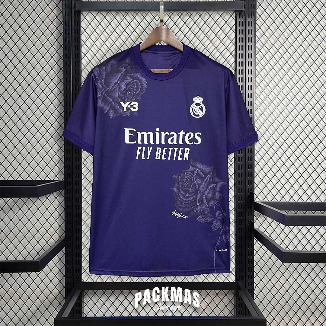 Real Madrid Edición Y-3 Morado Versión Fan | Temporada 23-24