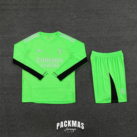 Real Madrid Verde Conjunto Portero | Temporada 23-24