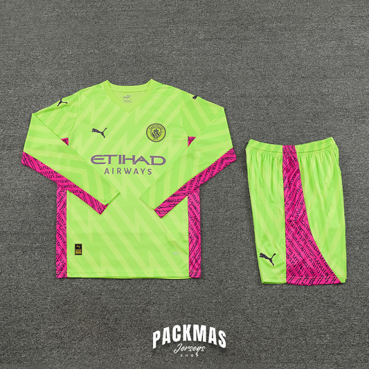 Manchester City Verde Conjunto Portero | Temporada 23-24