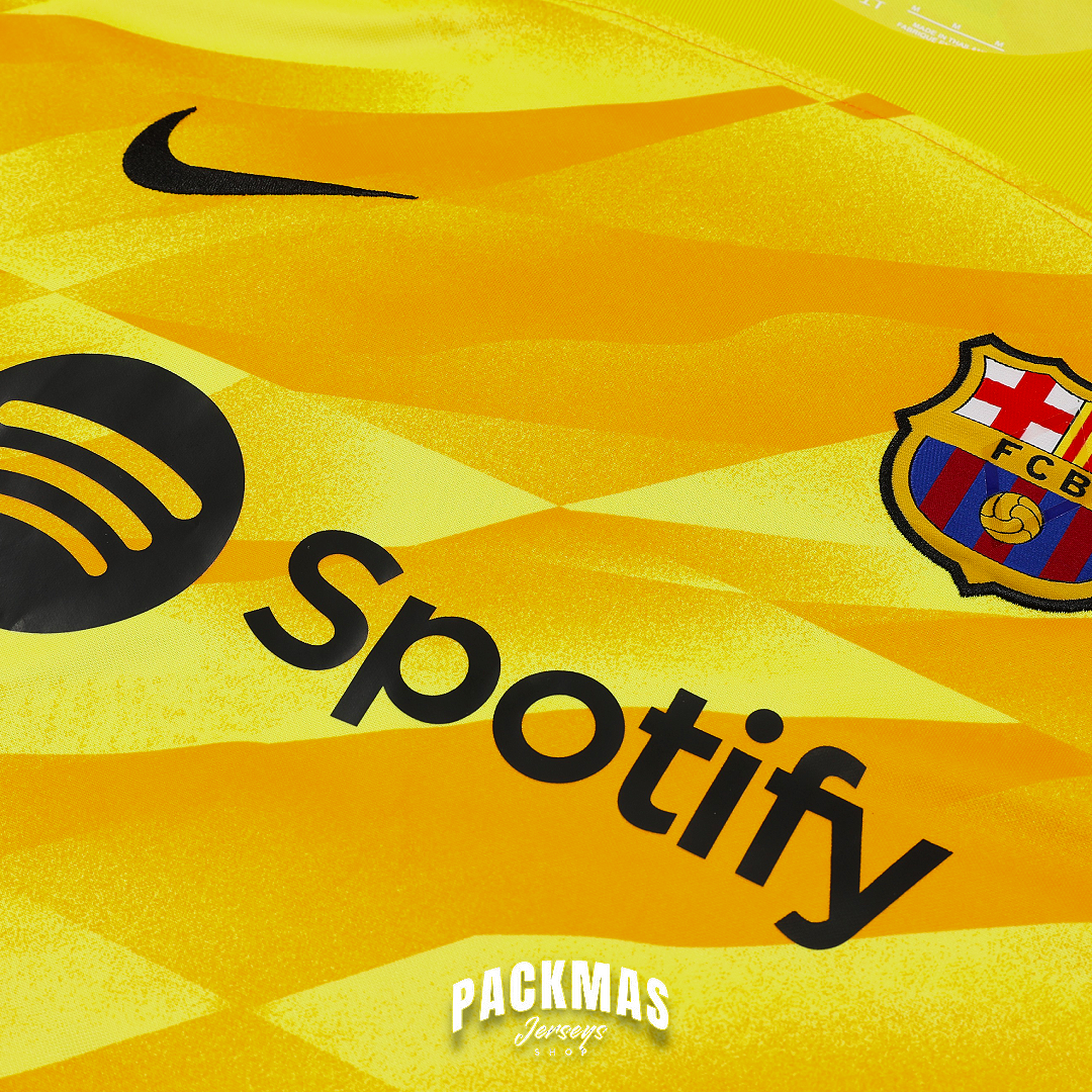 FC Barcelona Naranja Conjunto Portero | Temporada 23-24