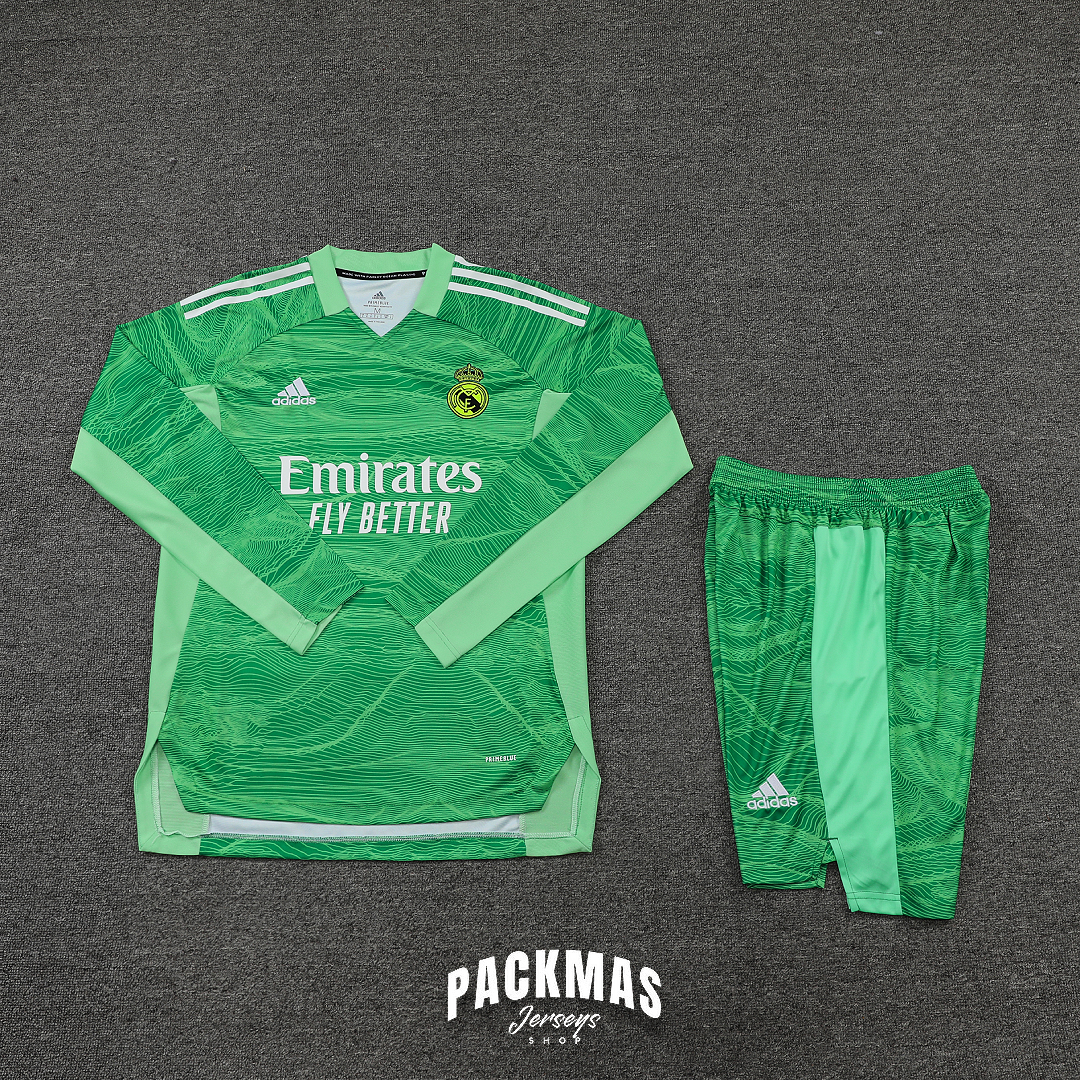 Real Madrid Verde Conjunto Portero | Temporada 22-23