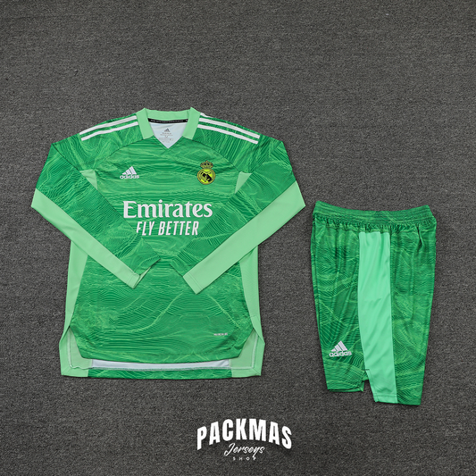 Real Madrid Verde Conjunto Portero | Temporada 22-23