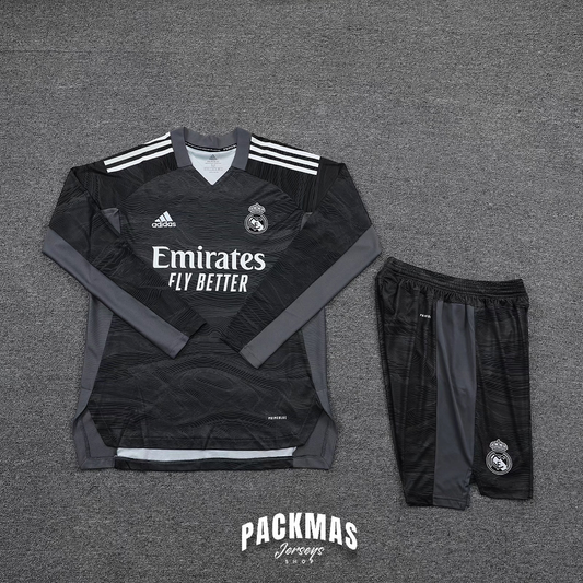 Real Madrid Negro Conjunto Portero | Temporada 22-23