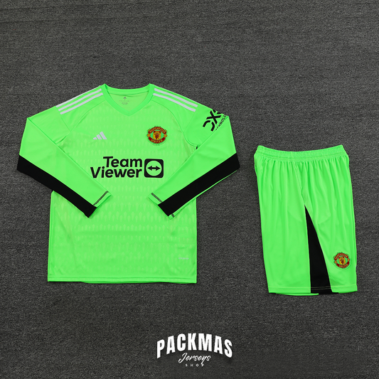 Manchester United Verde Conjunto Portero | Temporada 23-24