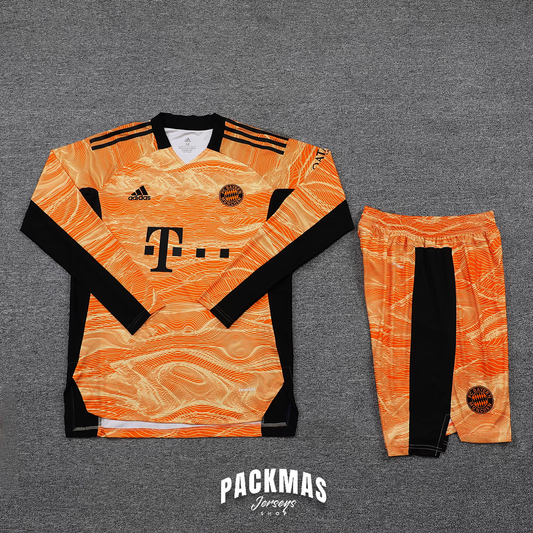 FC Bayern Munich Naranja Conjunto Portero | Temporada 21-22