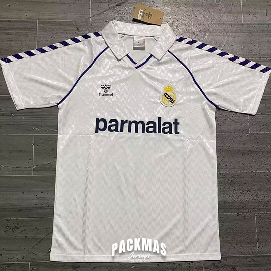 Real Madrid Local Versión Retro | Temporada 86-88