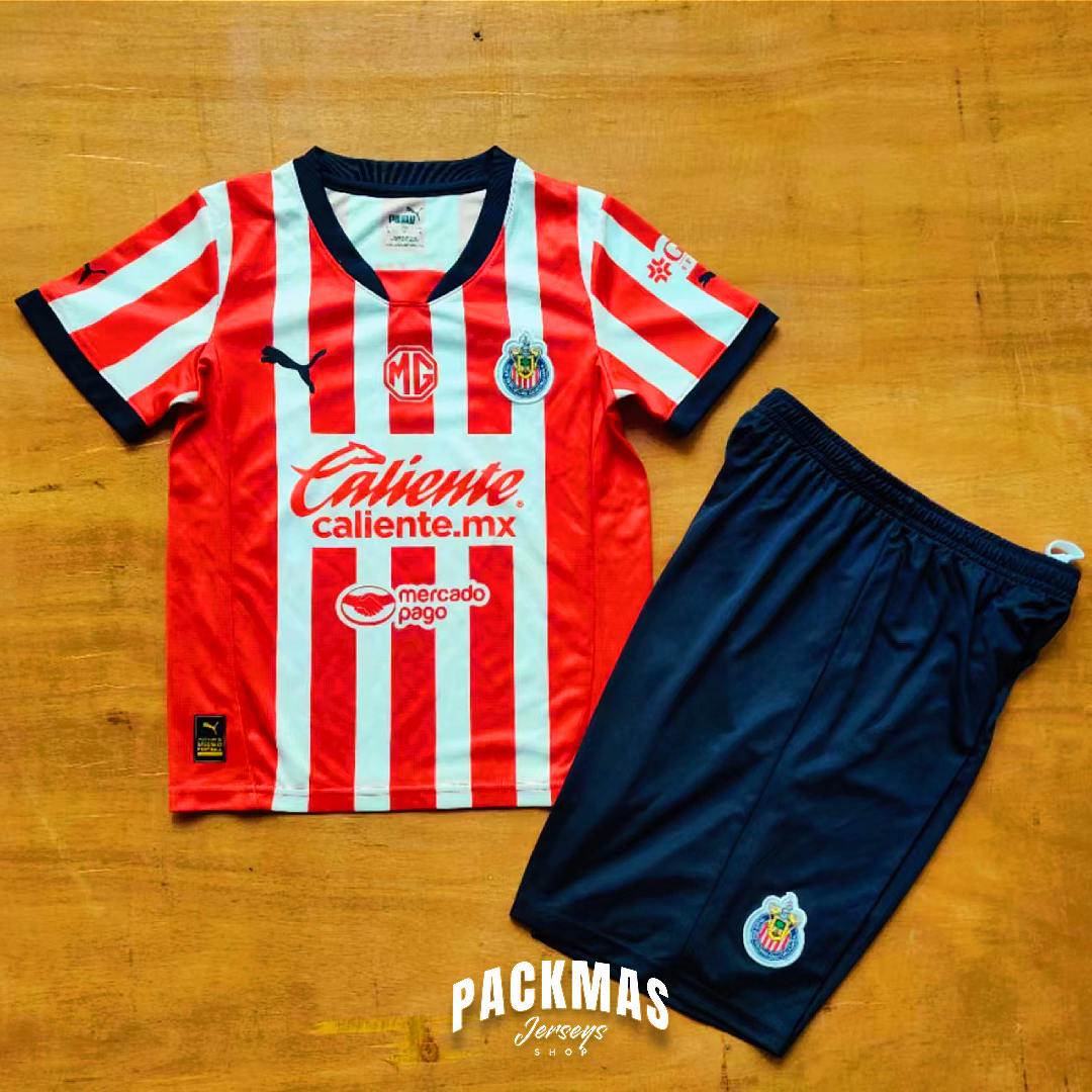 Chivas Local Versión Niño | Temporada 24-25