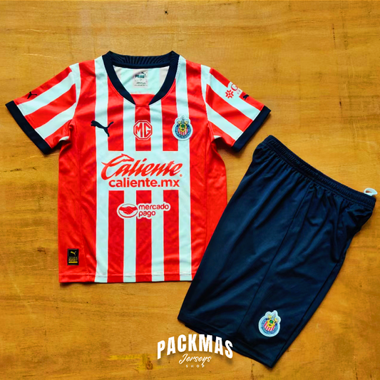 Chivas Local Versión Niño | Temporada 24-25