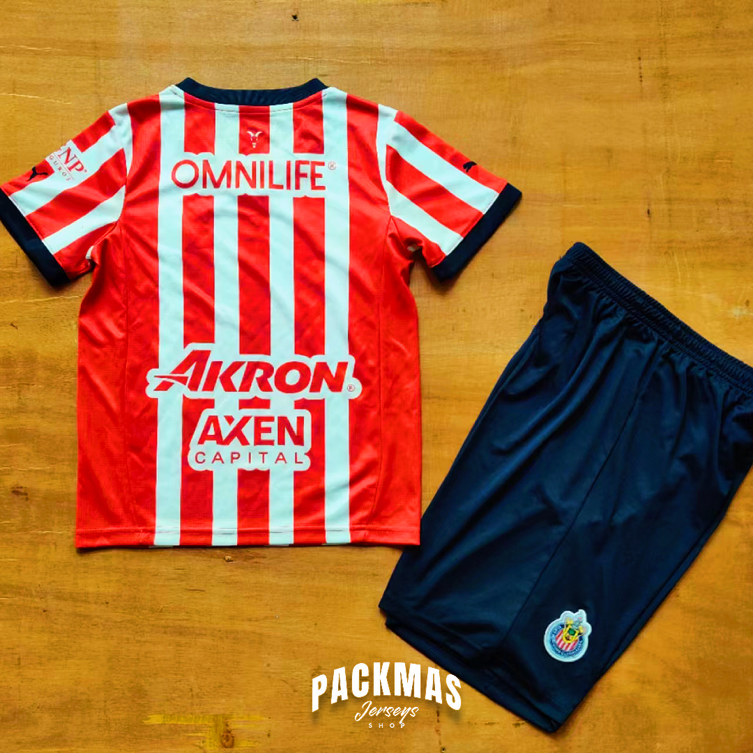 Chivas Local Versión Niño | Temporada 24-25