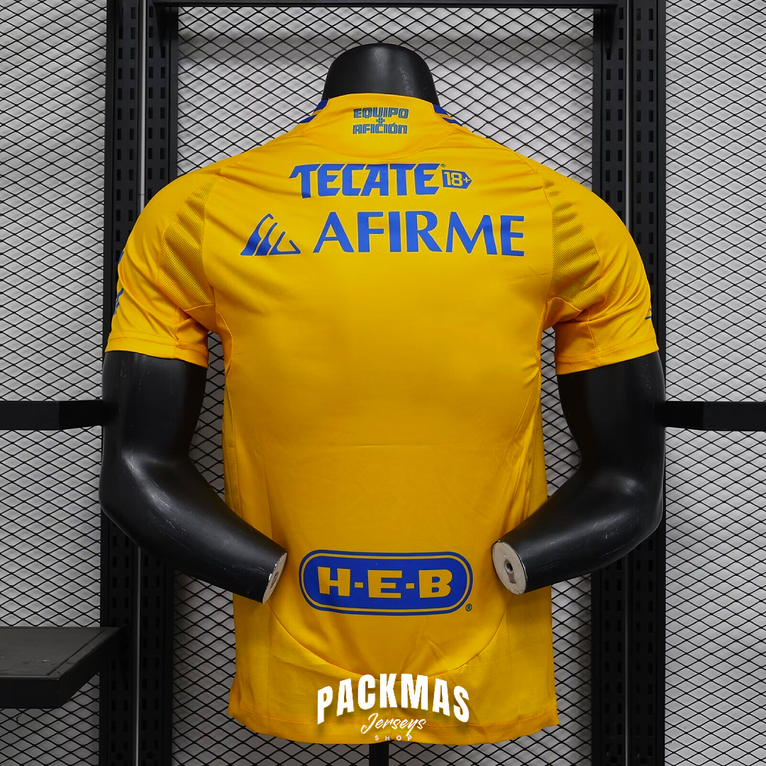 Tigres UANL Local Versión Jugador | Temporada 24-25